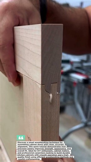 Smart Cabinet Door Assembly Tips Explained #Woodworking #DIY #Cabinets
