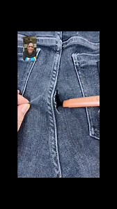 523K views · 1.3K reactions | Do you have a torn jeans , come see this video tutorial on how you can mend it yourself just with needle and thread 淋 #fashion #denim #fyp #viralreelschallenge | AnkaraFashion.com.ng | Facebook