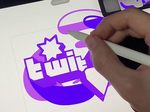 大师级的logo动画绘制过程！太赏心悦目了吧！😍