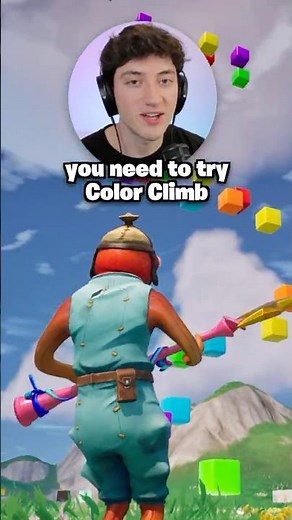 Fortnite Only Up Color Climb Map!