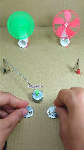 “100% Working! Generate Electricity Using a Small Motor”