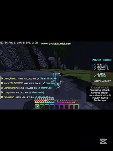 I won this fight in F5... #minecraft #pvpmontage #swordpvp #technobladeneverdies #optifine #hypixel