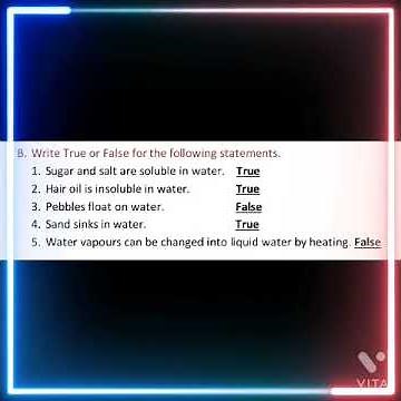 DAV class-5 science chapter-8 properties of water Full exercise solved#aniketvideoshub