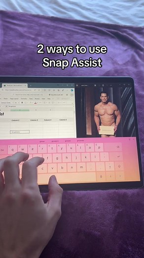How you use Snap Assist is totally up to you :) #MicrosoftSurface #SnapAssist