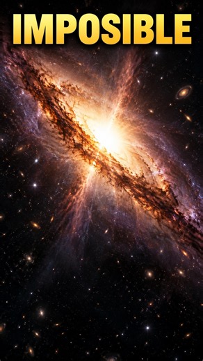 La galaxia que brilla diez mil veces más que la nuestra 🌌✨