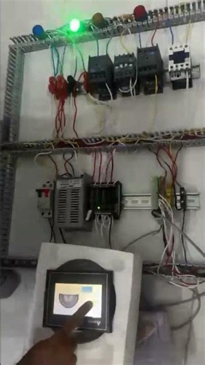 PLC HMI Programming Tutorial for Beginners #plc #plc_programming #hmi #yt #shorts #viral