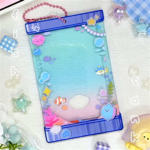 Fish Tank Acrylic Photocard Holder - Etsy