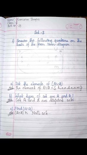 Class 8 Maths Paper Solution - BLE Exam 2081