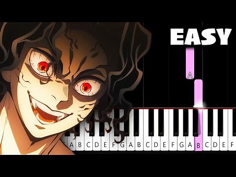 Entrance To Infinity Castle (Demon Slayer) - EASY Piano Tutorial