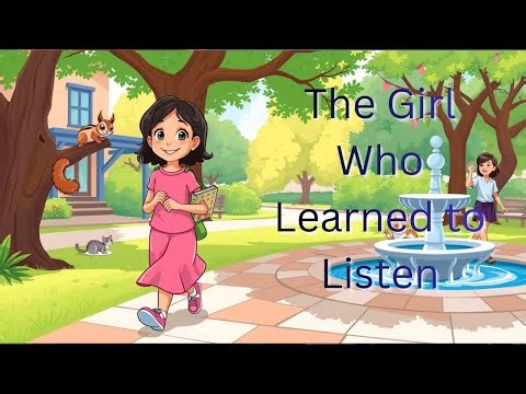 The Girl Who Learned to Listen | Kids Moral Story About Kindness | Bedtime Story for Children
