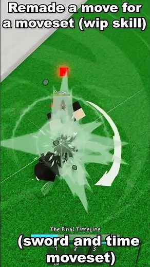 Skillbuilding a sword+ time moveset #roblox #roblox #jjs #jujutsushenanigans #fyp