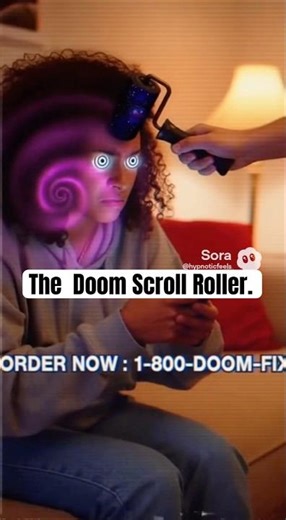 The Doom Scroll Roller™ | Clean Your Mind #hypnoticfeels