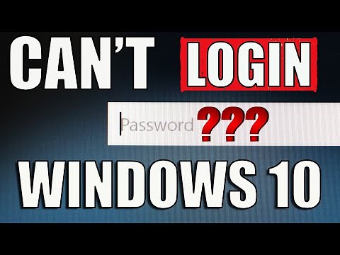 HOW TO LOGIN TO WINDOWS 10 PASSWORD INCORRECT