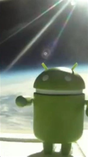 Android in spaceee!!! boot animation preview