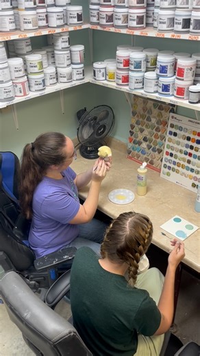 Mayco Colors on Instagram: "Day 10’s giveaway is all about community! Ceramics is better together; painting side by side, swapping tips, laughing through the messy parts, and sharing the process with friends. Those moments at the table are just as meaningful as the finished pieces. To celebrate day 10, we’re giving away six miscellaneous Stoneware Pints. To enter, tag a friend you love to paint with! #12DaysOfMayco #MakeitMayco Note: Winners will be notified via DM. Physical prizes are for conti