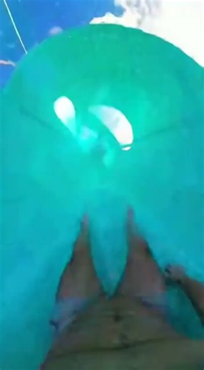 POV: The Water Slide Suddenly Turns Vertical 😱💦