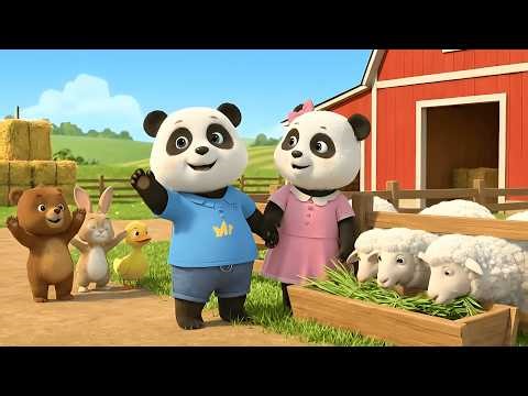 🐼 Baby Panda’s Farm Adventure 🚜 | One Day as a Little Farmer 🌾 | Baby Panda