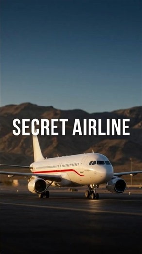 The Secret Airline You Can't Buy a Ticket For ✈️ 🇺🇸 #Area51 #Aviation