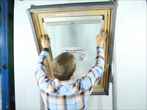 VELUX VERDUNKELUNGSROLLO MONTAGEANLEITUNG