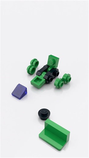 The SMALLEST LEGO Wheel Loader? (Only 11 Parts!)