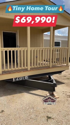 Affordable tiny home living! Looking to downsize, own a secondary residence or investment property? This is the option for you. This unit and many others are available for immediate delivery. Financing available if needed! #tinyhouse #tinyhome #tinyhomeonwheels #tinyhouse #airbnb #vrbo #investmentproperty #texas #investment #investmentopportunity #forsale #sanantonio #sanantoniotx #sanantoniorealestate #hillcountry #fredericksburg #fredericksburgtx #rvlife #parkmodel #mobilehome #trailer #traile