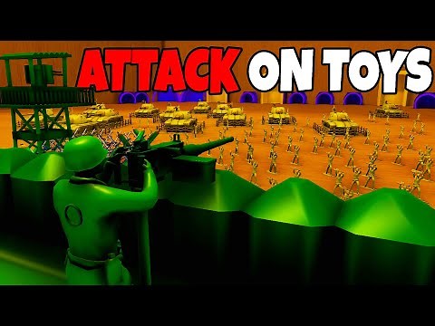 This NEW Army Men Battle Simulator is EPIC! - Attack on Toys