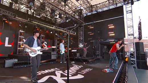 40K views · 422 reactions | Wallows performs Calling After Me! | Jimmy Kimmel Live | Facebook