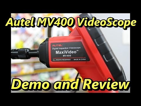 Autel MV400 Video Scope Review and Demo