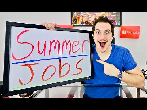 10 Summer Job Ideas for Teenagers and Students!