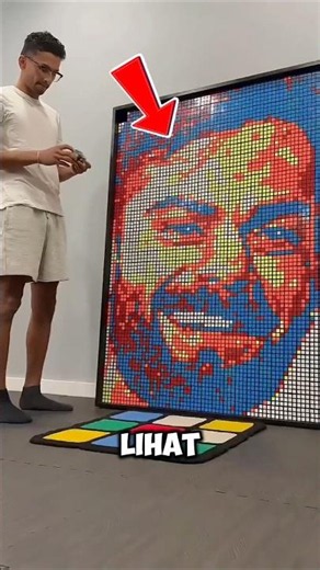 The Painting Was Destroyed, But He Didn't Give Up!