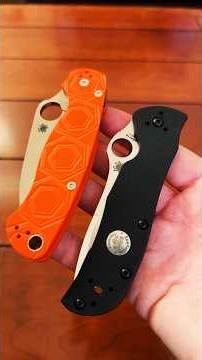 Spyderco Starmate 20CV Sprint Run And Cutlery Shoppe REX-121 Wharncliffe Paramilitary 2 Exclusive