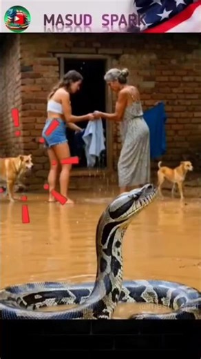 Python💥 Attack in Seconds! 😱#shortfeed #animalfight #shorts