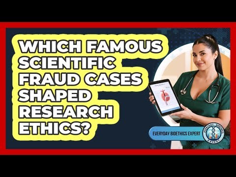 Which Famous Scientific Fraud Cases Shaped Research Ethics? - Everyday Bioethics Expert