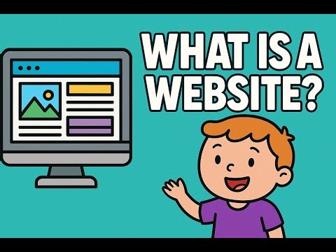 "What is a Website? | Simple Explanation for Kids (With Pictures & Voice)
