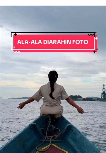 Susah nih yang ngarahin ada-ada ajaa, celet banget ganti losenya wkwkw 🤣 #papua #sorong #senjasorehari #anaksenja #nelayan
