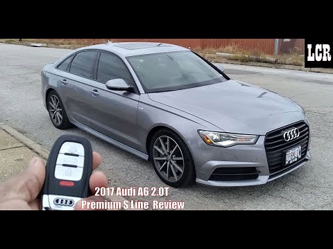 2017 Audi A6 2.0T Premium S Line Review & Test Drive: Start Up, Exhaust | IS THIS BETTER THAN A BMW?