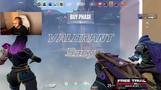 【无畏契约】SEN Sacy世界顶尖信息位直播精彩操作集锦