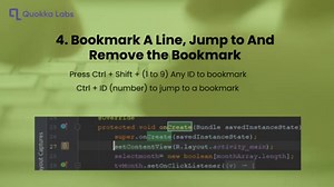 Top 10 Useful Android Studio Tips and Tricks (Shortcuts) for Android Developers _ Quokka Labs
