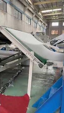 ZCM-1000 High speed needle punching production line needle loom thermo bonded wadding making machine