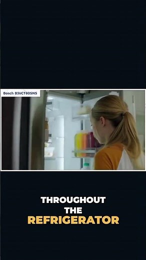 Bosch Refrigerators Have 2 Compressors #shorts