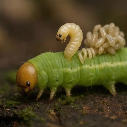 129K views · 684 reactions | This caterpillar has become a zombie...