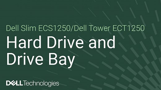 How to Install the Hard Drive and Drive Bay