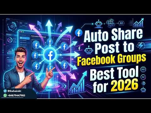Auto Share Post to Facebook Groups | Best Tool for 2026