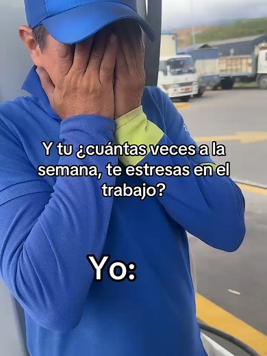 Estressarse en el trabajo: ¿frecuencia semanal?