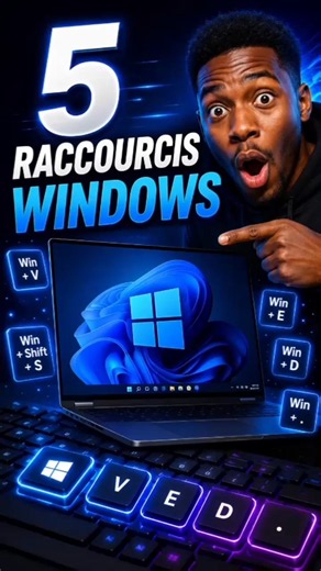 6 raccourcis Windows qui vont te faire gagner un temps fou ! 💻⚡