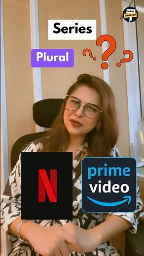 SERIES - what is the Singular of Series? Solve the confusion now.! Learn Correct English here.!