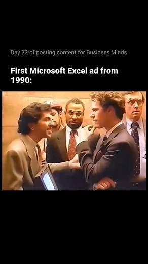 Grow As Entrepreneurs on Instagram: "Microsoft Excel’s 1990 commercial introduced what would become one of the most transformative tools in business and data management. At the time, few could predict the massive impact it would have, especially with the later introduction of features like pivot tables. These tables brought advanced data analysis to the masses, making them both an essential and sometimes frustrating tool for users. The evolution of Excel, from simple spreadsheets to complex data