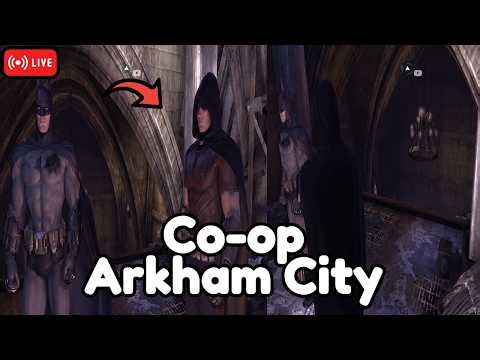 Playing CO-OP ARKHAM CITY W/ @GPUnity