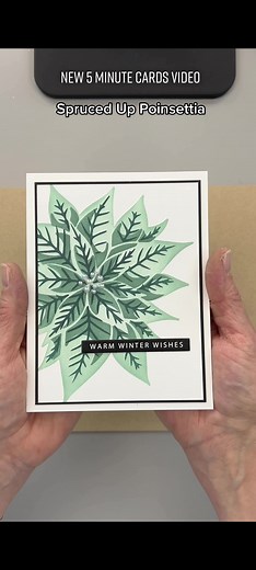 Gina K Designs Poinsettia Stamping Tutorial