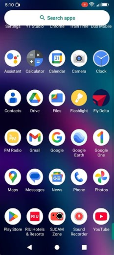 Android Smartphone - How to Move Applications on the Home Screen